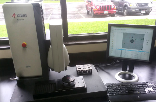 Struers DuraScan 50 micro/macro hardness tester